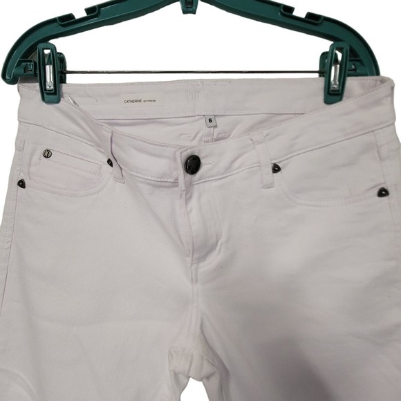White Kut From the Kloth Jeans Catherine Boyfriend - Picture 2 of 6
